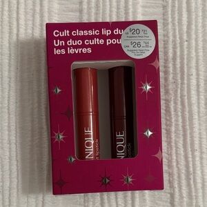 Clinique Cult Classic Almost Lipstick Duo in Black Honey and Pink Honey